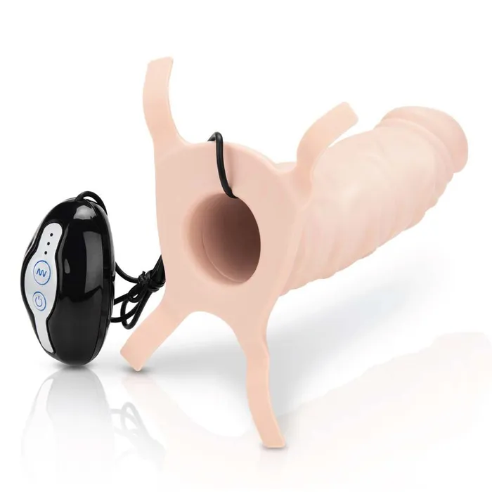 Mojo Female Sex Toys Mojo Throttle Vibrating Strap On Dildo