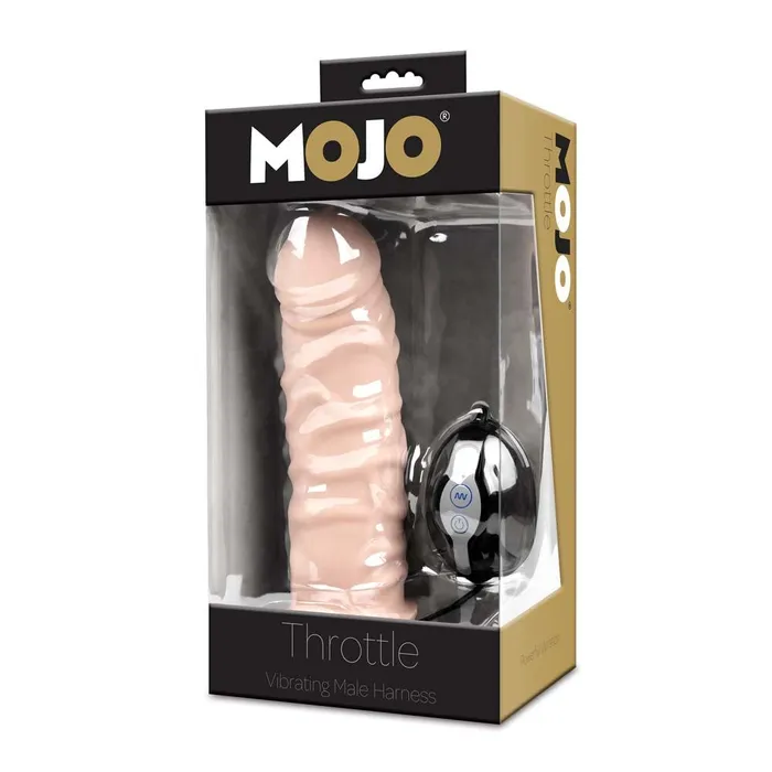 Mojo Female Sex Toys Mojo Throttle Vibrating Strap On Dildo