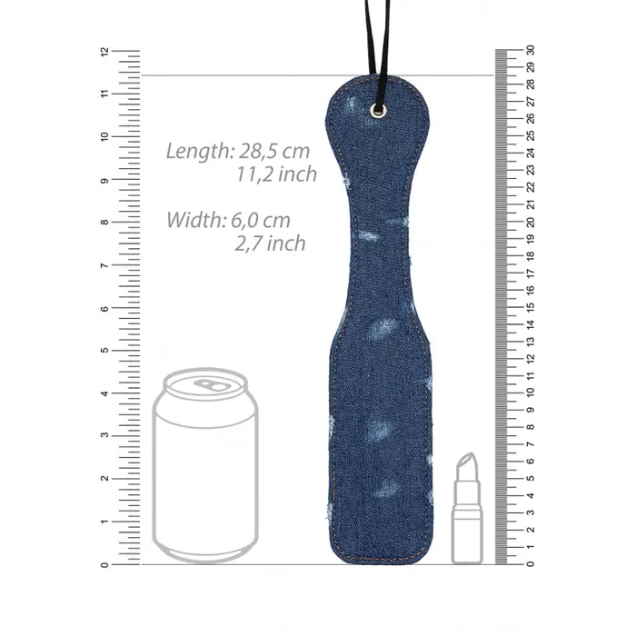 Shots Shots Ouch Denim Paddle Dildos