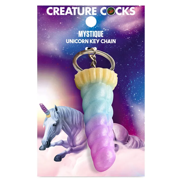 Dildos XR Brands Creature Cocks Mystique Unicorn Keyring
