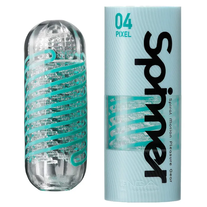 Tenga Male Sex Toys Tenga Spinner Twisting Masturbator Pixel Texture