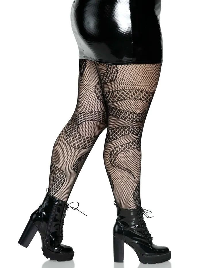 Snake Net Tights 1x2x Black Leg Avenue Anal Snake Net Tights 1x2x Black Leg Avenue Anal