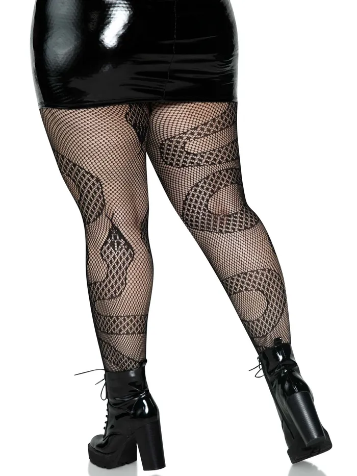 Snake Net Tights 1x2x Black Leg Avenue Anal Snake Net Tights 1x2x Black Leg Avenue Anal