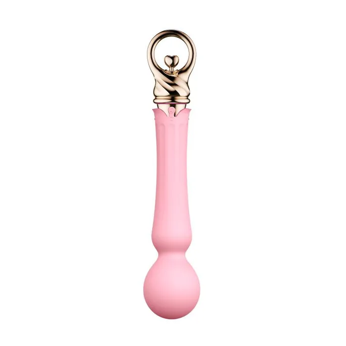 ZALO Confidence PreHeating Rechargeable Wand Massager Fairy Pink ZALO Vibrators