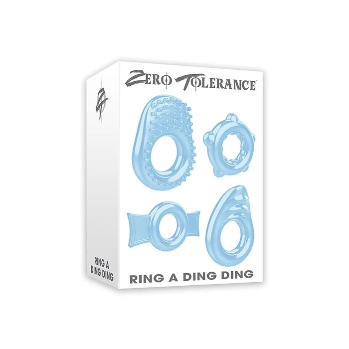 Evolved Novelties Anal Zero Tolerance Ring Ding Dong Light Blue Evolved Novelties Anal Zero Tolerance Ring Ding Dong Light Blue