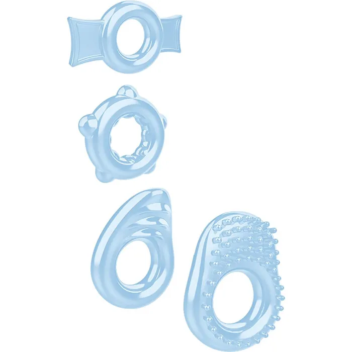 Evolved Novelties Anal Zero Tolerance Ring Ding Dong Light Blue Evolved Novelties Anal Zero Tolerance Ring Ding Dong Light Blue