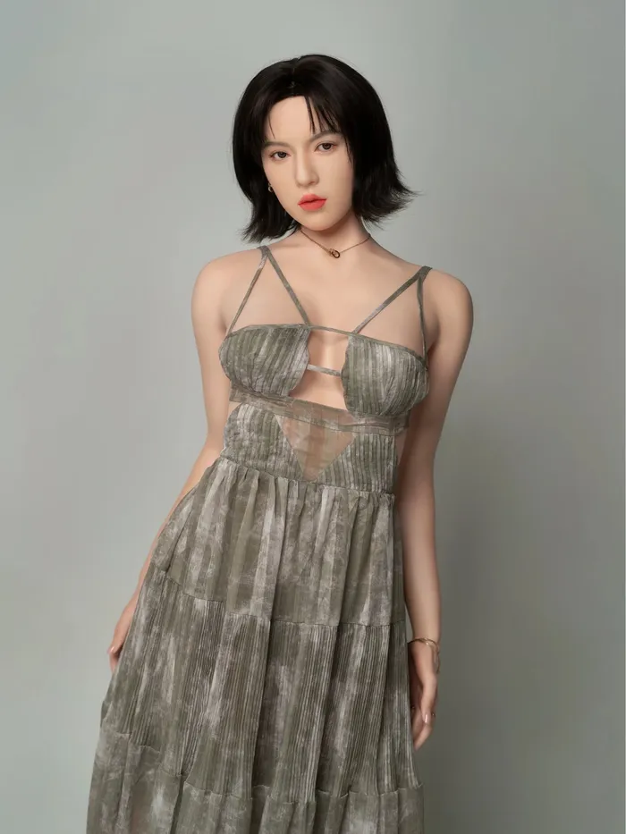 F4644K170cm41kg C Cup Realistic Silicone Chinese Sex Dolls For Men Zelex Doll Zelex Doll Male Sex Toys