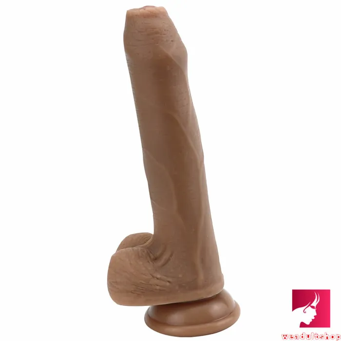 Female Sex Toys 866in Realistic Soft Uncut Silicone Suction Cup Dildo For Adults Weadultshop