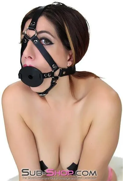 Male Sex Toys 2214M Breather Ball Gag Trainer Moonwell