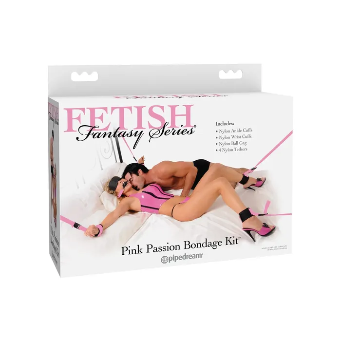 Pipedream Couples Fetish Fantasy Series Pink Passion Bondage Kit Pipedream Couples Fetish Fantasy Series Pink Passion Bondage Kit